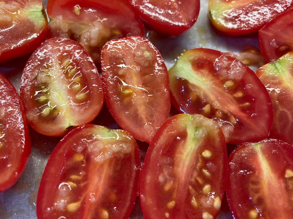 Roasting Juliet Tomatoes